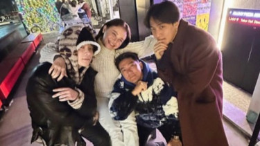 Akrab Banget! Rossa & Boy William Kepergok Nongki Bareng Anggota iKON: Pertemanan Internasional