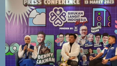 Keren! Denny Caknan Antusias & Senang 'Birukan Langit Indonesia' Bareng PAN