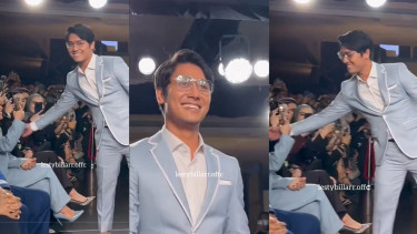 Colek Dagu Lesti Kejora Saat Catwalk, Sikap Rizky Billar Jadi Sorotan