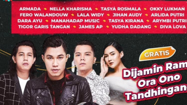 Nella Kharisma hingga Jihan Audy Tampil di Festival ANTV Rame Kediri