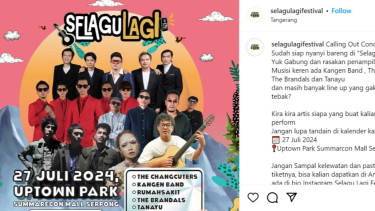 Konser Musik Selagulagi Festival di Tangerang Batal Digelar, Penonton Bisa Segera Refund Tiket