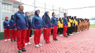 Lapas Perempuan Gorontalo Bagikan Keseruan Bermain Bola Kaki Dangdut
