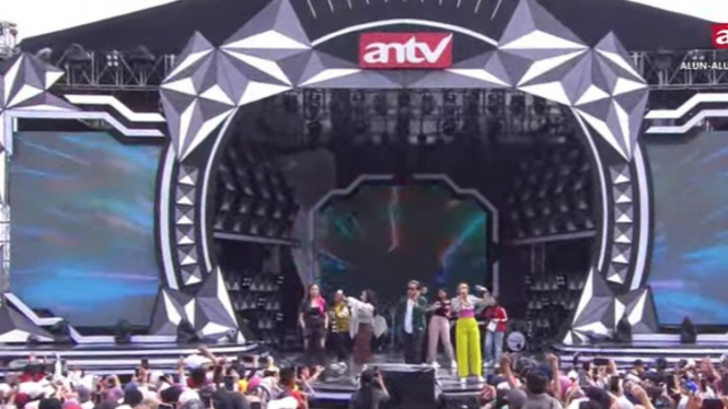 Pecah, Lagu Rungkad Bikin Penonton Goyang Bareng di Festival ANTV Rame