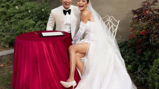 Potret Elegan Amanda Rawles dalam Gaun Merah Maroon Hian Tjen Couture: 5 Fakta Menarik