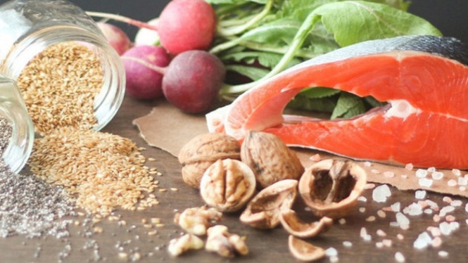 Ilustrasi makanan bernutrisi pencegah epilepsi.