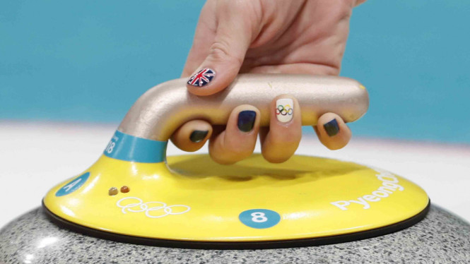 Cat Kuku Para Pemain Curling di Olimpiade Musim Dingin 2018