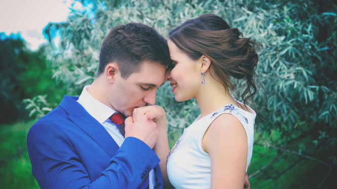 ilustrasi pernikahan.