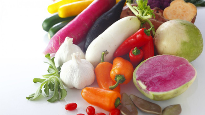 Ilustrasi memasak sayuran.