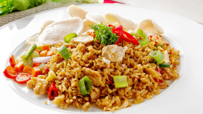 Nasi goreng.