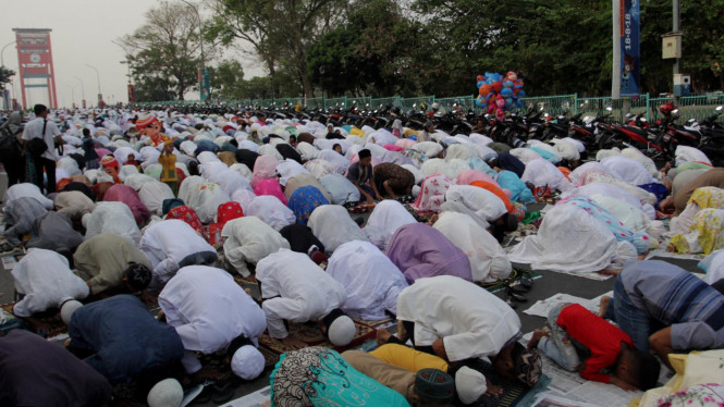 Salat Idul Adha 1439 H di Palembang
