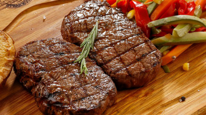 ilustrasi daging sapi.