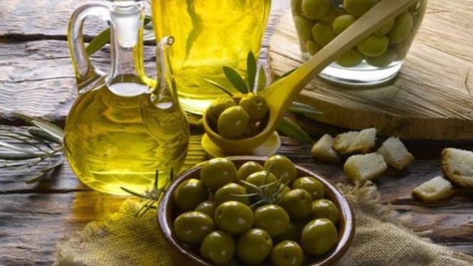 Ilustrasi minyak zaitun.