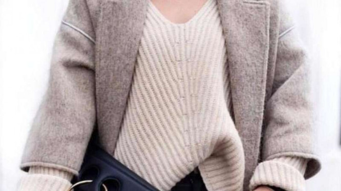 Ilustrasi baju longgar