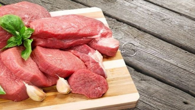 Ilustrasi daging olahan.