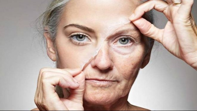 Kerutan di Wajah