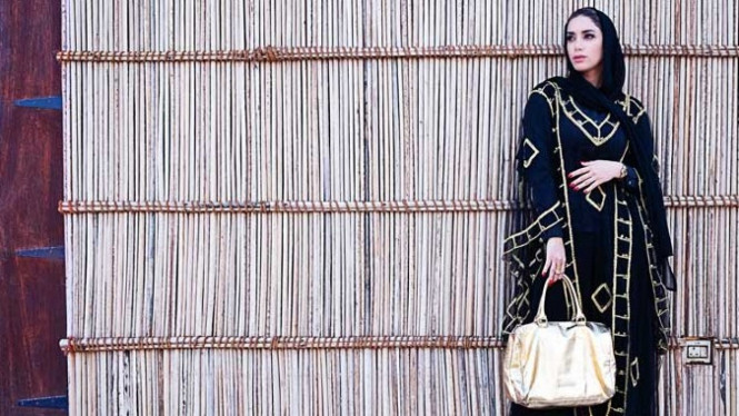 Ilustrasi fashion muslim.