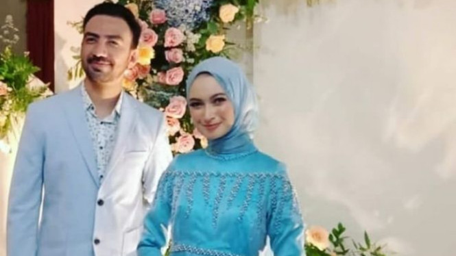 Reza Zakarya atau Reza DA dan Valda Alviana Resmi Menikah
