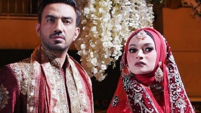 Reza Zakarya atau Reza DA dan Valda Alviana Resmi Menikah