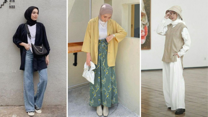 10 Ide Padu Padan Outfit Hijab Kunjungi Museum Seni, Tampil Casual