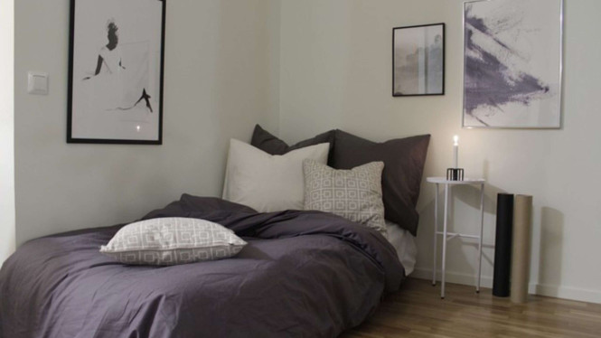 Ilustrasi kamar tidur