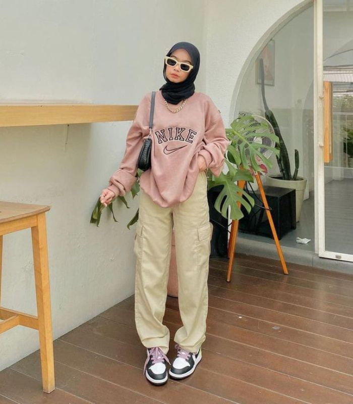 Ootd hijab sweater best sale