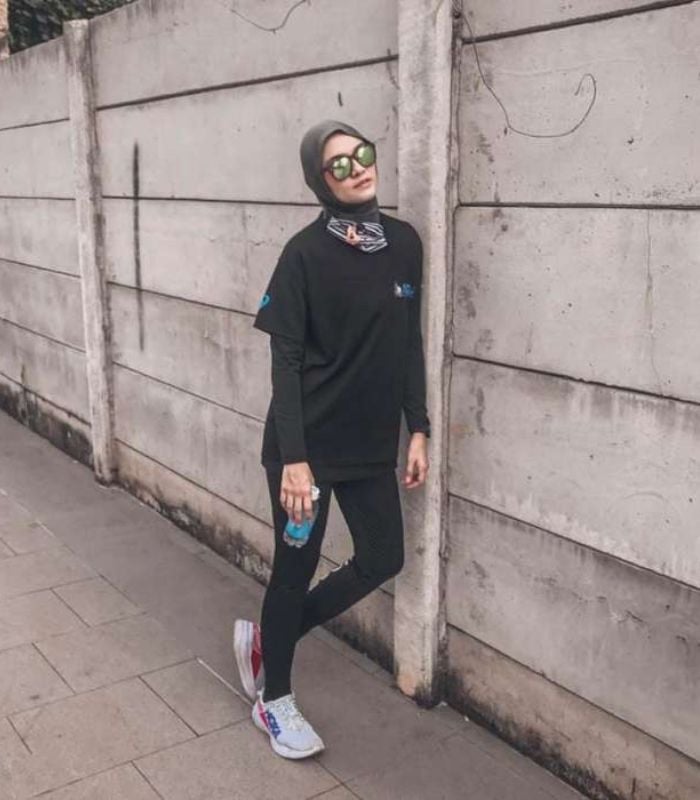 Outfit jogging hijab best sale