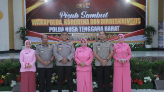 Polda NTB Sambut Semangat Baru dalam Pisah Sambut Penuh Kehangatan