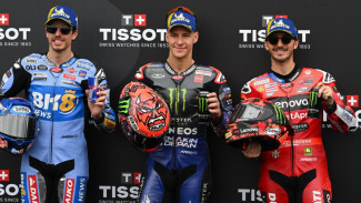 MotoGP Inggris, Quartararo Cetak Hattrick Pole Position