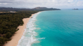 Wisata Seru Menunggang Unta di Pantai Geger Bali