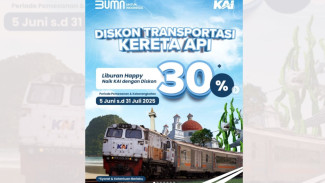 Mau Liburan Naik Kereta Api? Cek Tiket Promonya Sekarang!