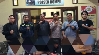 Pagi Buta, 2 Pelajar SMP di Dompu Ditangkap Kedapatan Bawa Kapak dan Alat Hisap Sabu