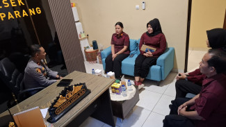Perkuat Sinergi, Kalapas Perempuan Kelas III Kunjungi Polsek Selaparang
