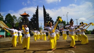 Antara Irama Gamelan dan Gerakan Sakral Tari Rejang