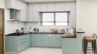 Rekomendasi Meja Dapur Cor Bentuk L Yang Efisien Dan Fungsional