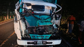 Tidak Menjaga Jarak, 4 Truk Terlibat Kecelakaan Beruntun di Jalan Denpasar-Gilimanuk