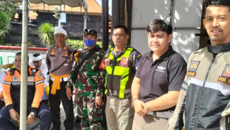 Pengamanan Banyupinaruh di Denpasar Selatan Berjalan Aman dan Tertib