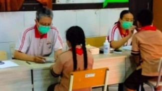 Puskesmas Kuta I Jangkau Lebih 1.000 Siswa dalam Sepekan