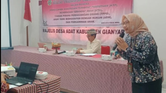 Sosialisasi Pencegahan KTA, TPPO, ABH, dan Perkawinan Anak DP3AP2KB Gianyar Menyasar Empat Kecamatan
