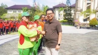 Pemkab Badung dan TJSP Serahkan 1.179 Paket Logistik untuk Garda Terdepan Bencana Banjir