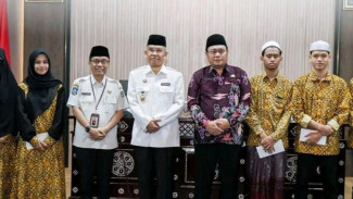 Wakil Wali Kota Mataram Lepas Lima Kafilah Terbaik ke Ajang STQH Nasional di Kendari