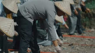 Polresta Mataram Tanam Jagung Serentak, Dukung Ketahanan Pangan Nasional