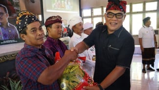 Mandiri Pangan Buleleng Jadi Prioritas, Petani Sambut Bantuan Reses dari Komisi IV DPR RI