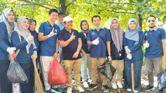 Bangkitkan Pariwisata, Bupati LAZ Pimpin Aksi Sapta Pesona di Taman Narmada