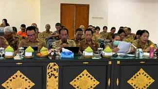 Rakor Pencegahan Korupsi, KPK dan Pemkab Jembrana Evaluasi Progress MCP dan Bahas Capaian Nilai SPI