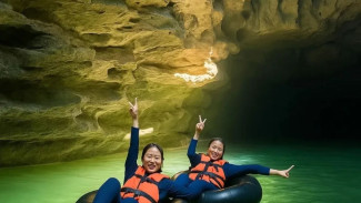 Pesona Goa Pindul, Dijuluki Cahaya Surga Yogyakarta