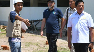 Bupati Lotim Tinjau Pembangunan RS Masbagik, Target Selesai Mundur Demi Kualitas
