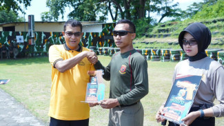Rayakan HUT Brimob Ke-80, Kapolda NTB Ajak Eksekutif Adu Tembak