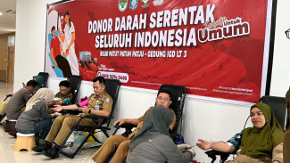 HUT ke-25 ARSADA, RSUD Tripat Gerung Ikut Aksi Donor Darah Serentak se-Indonesia