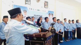 Pengurus Asosiasi Pedagang Asongan Lombok Tengah Resmi Dilantik