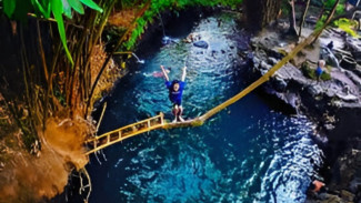 Wisata Air Blue Lagoon Sleman, Surga Tersembunyi di Yogyakarta